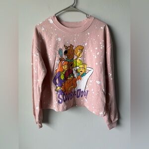 Scooby-Doo Pink Crew Neck Sweater